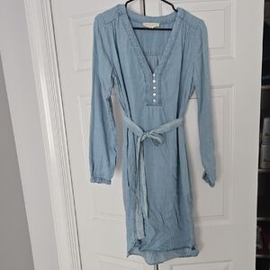 Lovestitch Sky Blue Long Sleeve Dress